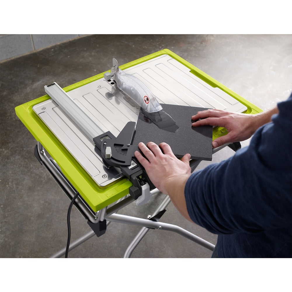 7-inch 4.8 amp Tabletop Tile Saw with Stand