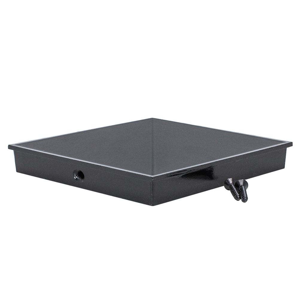 Aluminum Post Cap - 6x6, Black