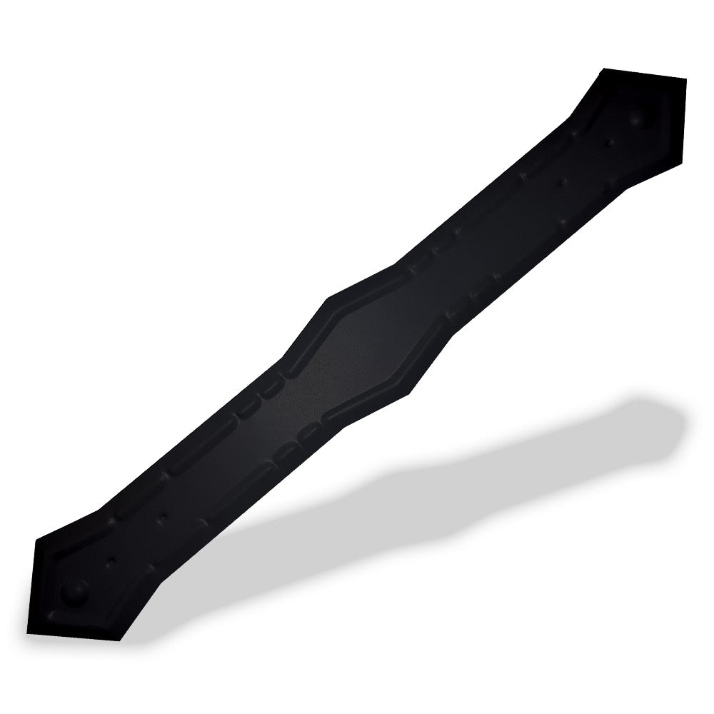 Sangle de descente pour gouttière en aluminium de 13 1/2 po (gouttière) en noir, pack Pro (100 pièces)
