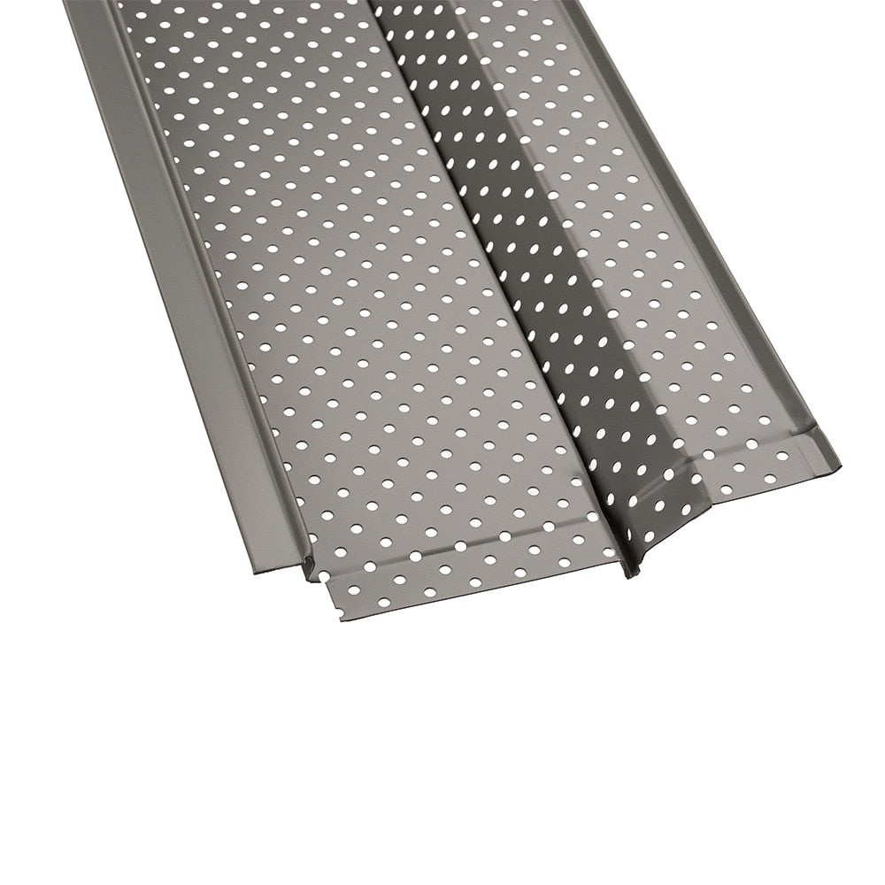 Paquet de 60 protège-gouttières en aluminium robuste de 4 pi de long x 5 po de large
