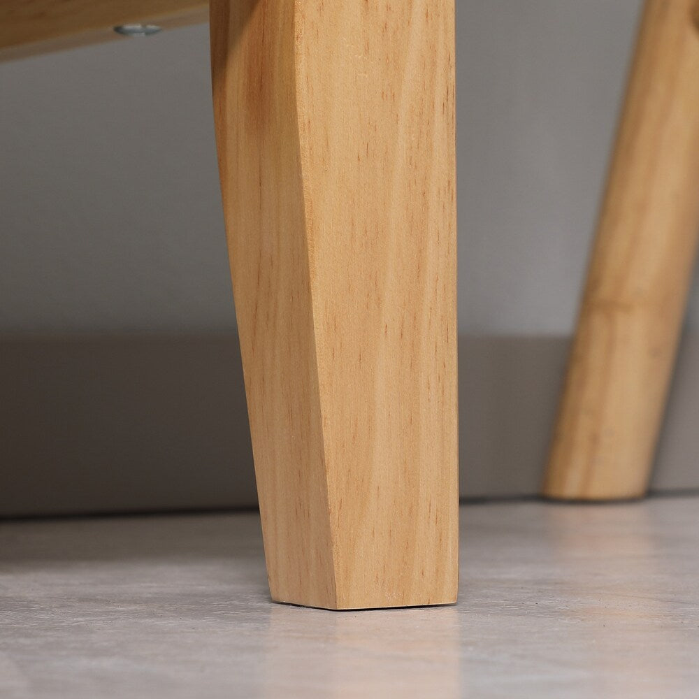 Glass Door Kitchen Sideboard, Buffet Cabinet with Wine Rack White