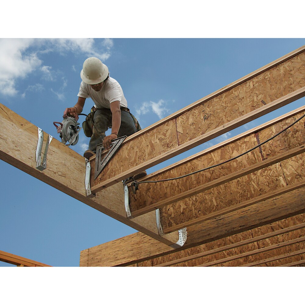 Étrier de solive à semelle supérieure galvanisé ITS pour bois d'ingénierie de 3-1/2 po x 11-7/8 po