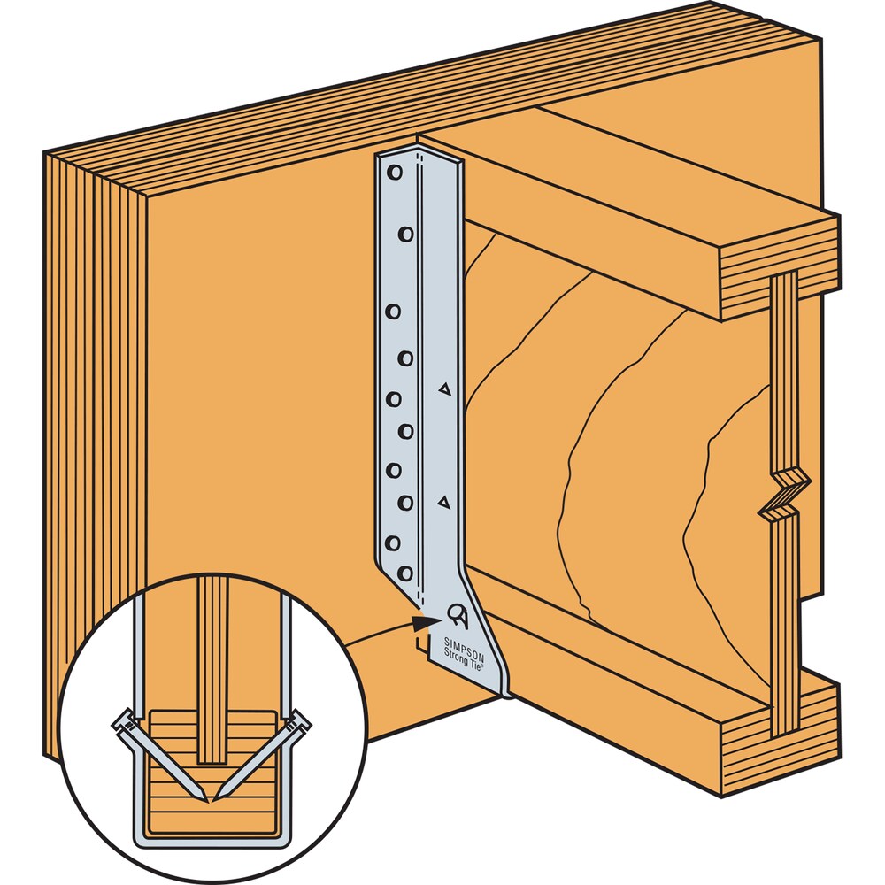 MIU Galvanized Face-Mount Joist Hanger for 5-in x 9-1/2-in Engineered Wood
