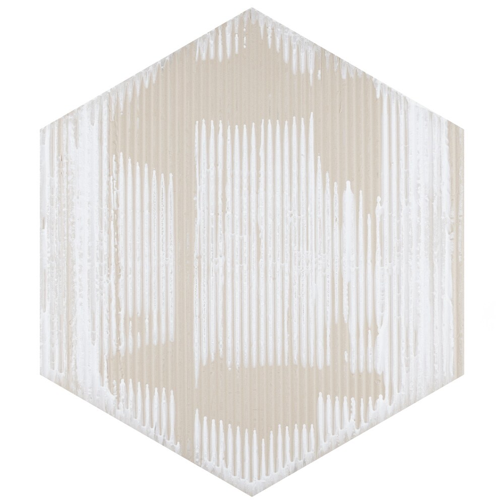 Sample - Palazzo Hex Colori 7-inch x 8-inch Porcelain Floor and Wall Tile