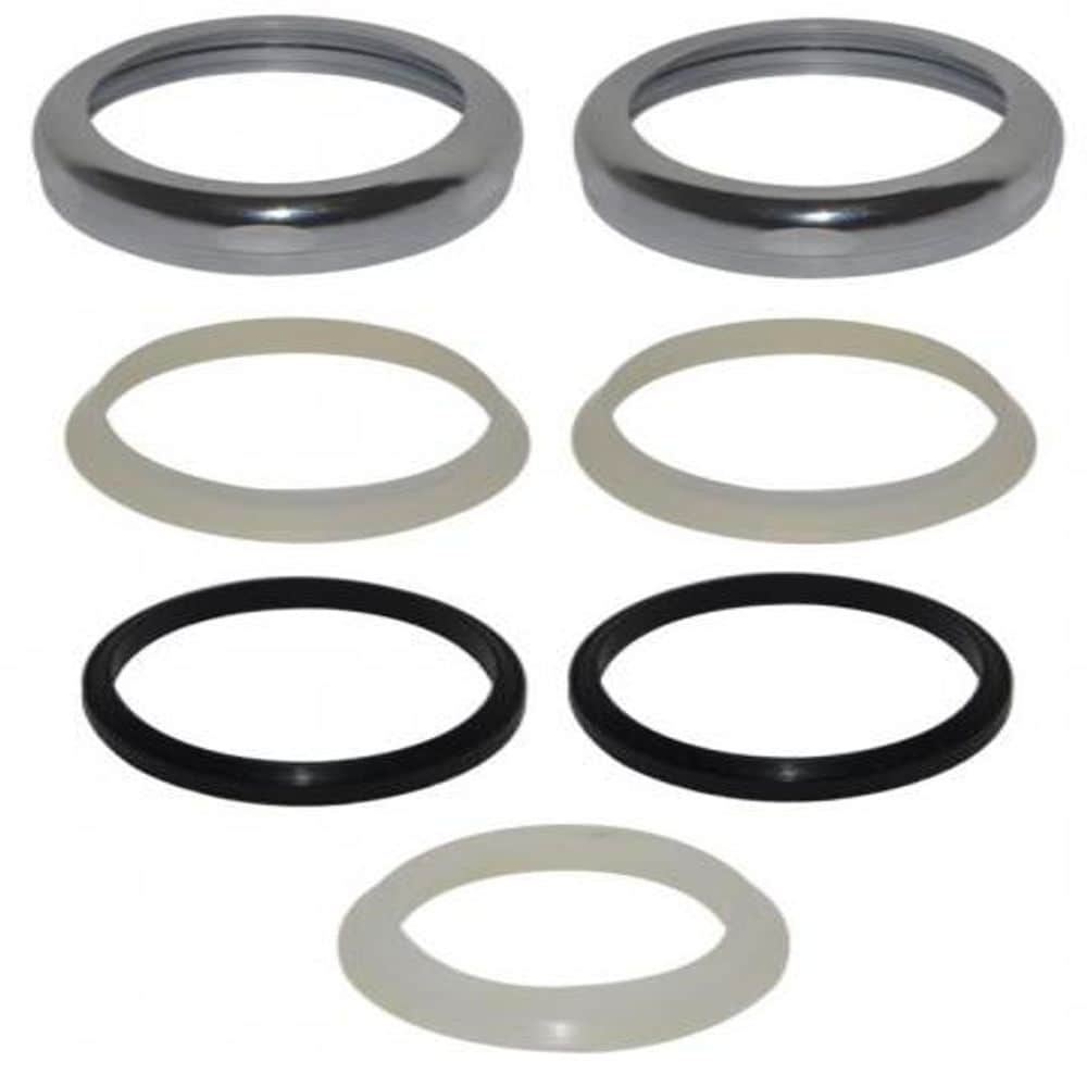 Kit d'écrous de siphon en P de vidange 1-1/2"