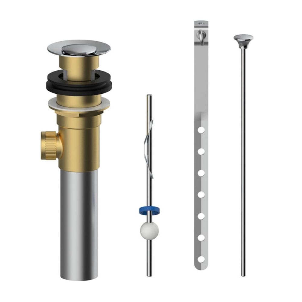 1 1/4" Brushed Nickel Mechanical Pop-Up Drain Assembly