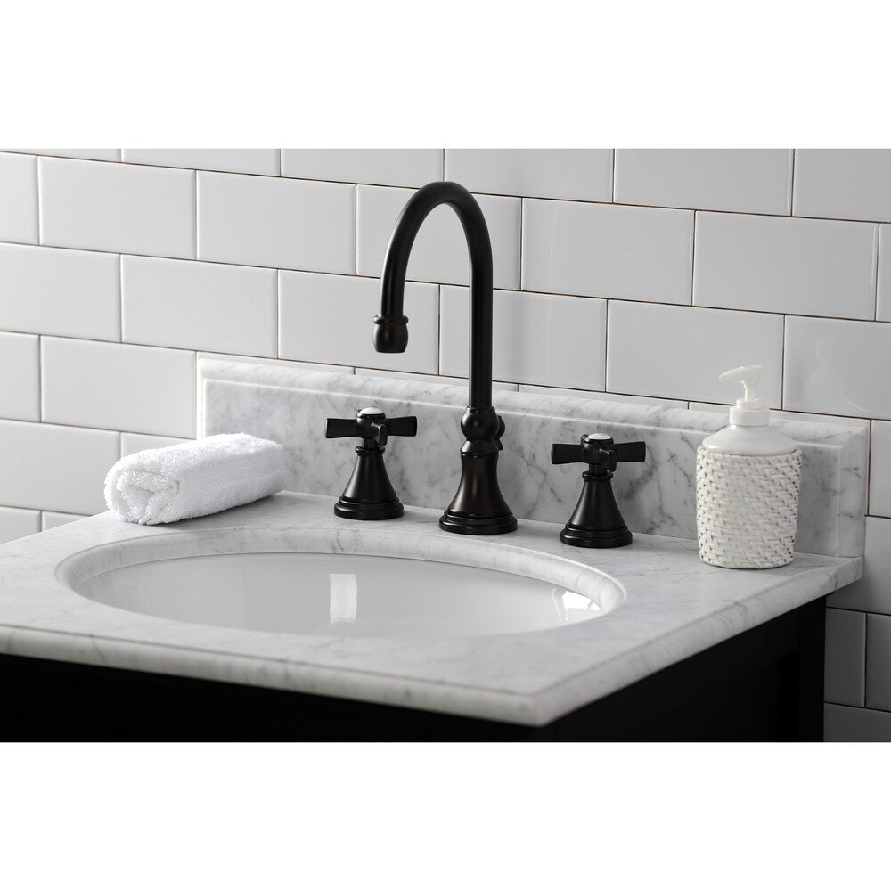 Millennium 8 inch Widespread 2-Handle Bathroom Faucet in Oil-Rubbed Bronze