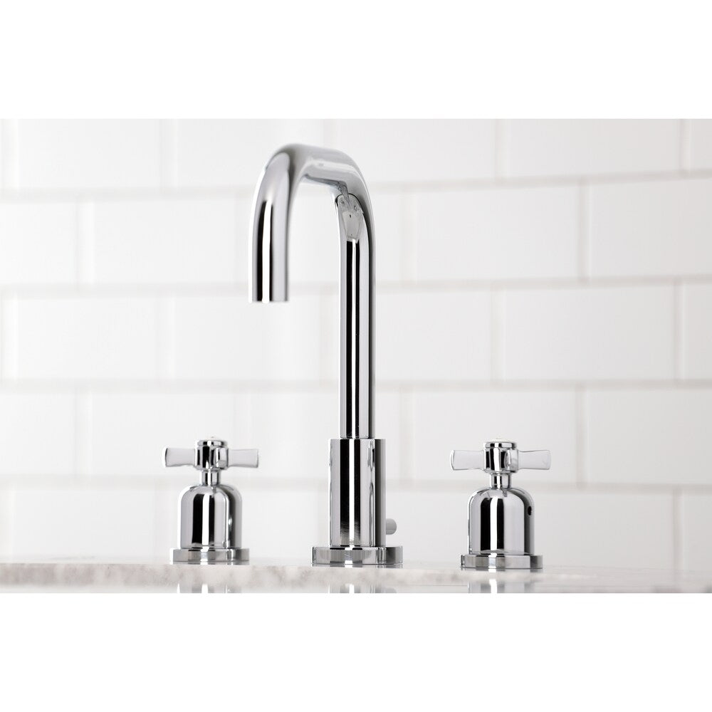 Millennium 8 inch Widespread 2-Handle Bathroom Faucet in Polished Chrome