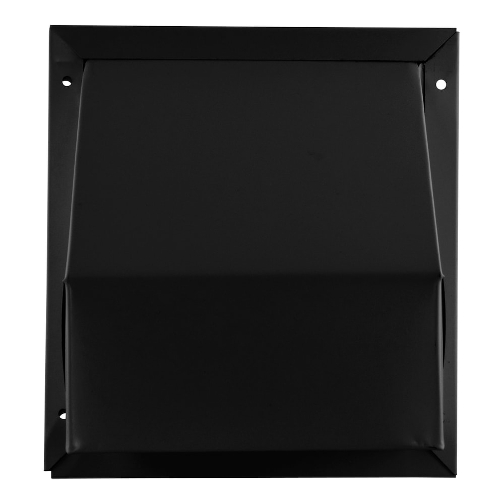 6-in Premium Wall Exhaust/Intake Hood with Screen, Black