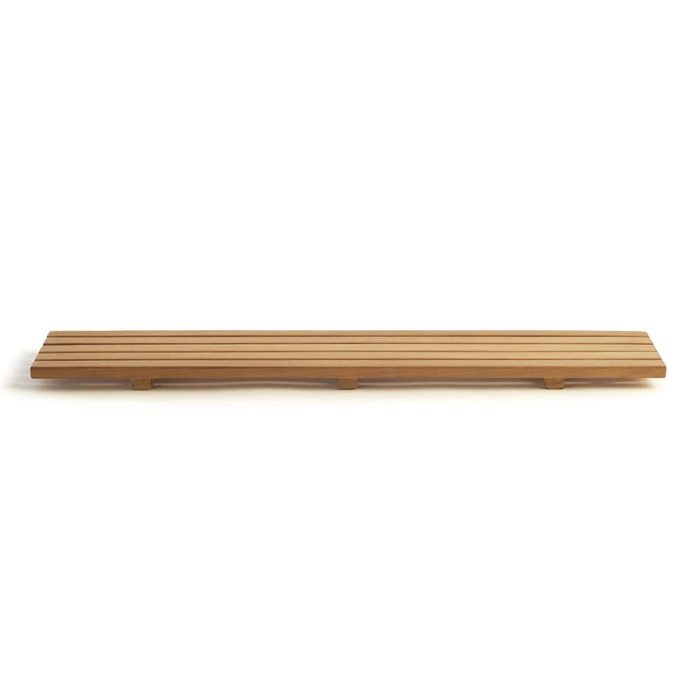 Fiji 34.50 inch Bathtub Seat Caddy with 5 Slats in Natural Teak