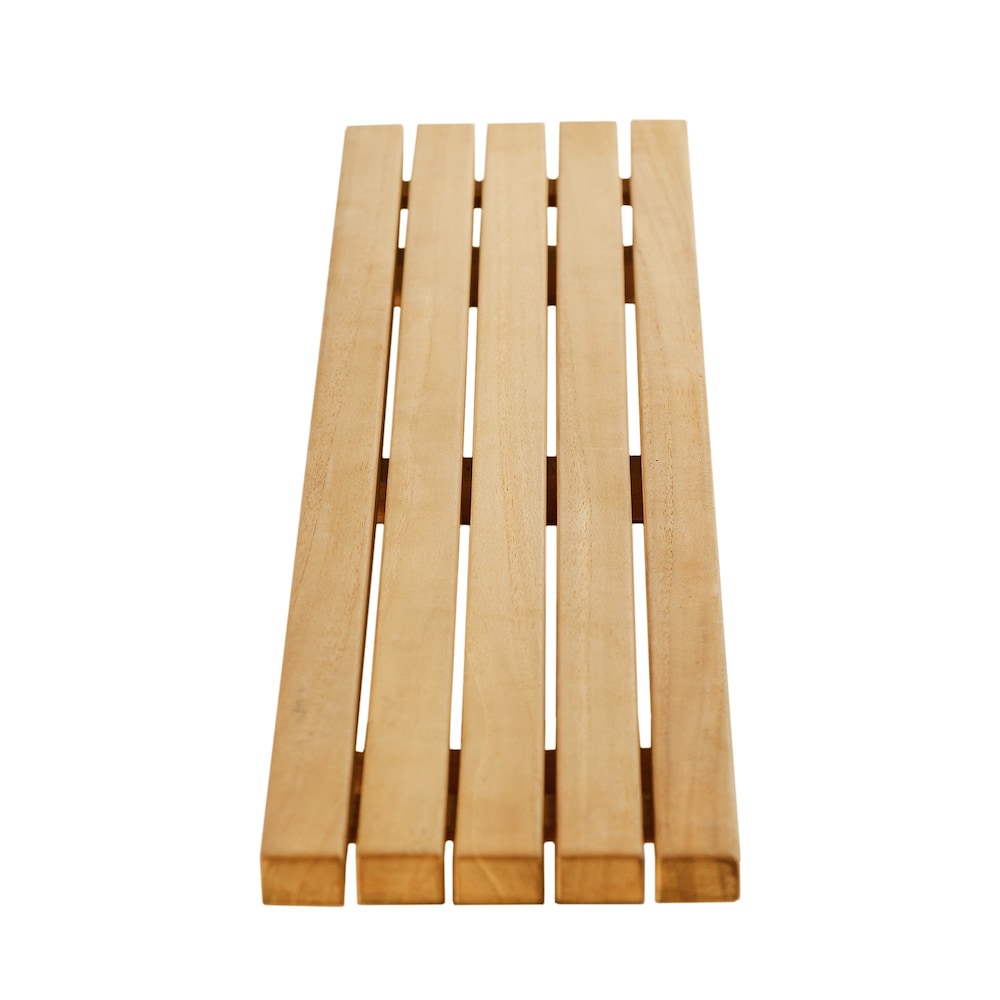 Fiji 34.50 inch Bathtub Seat Caddy with 5 Slats in Natural Teak