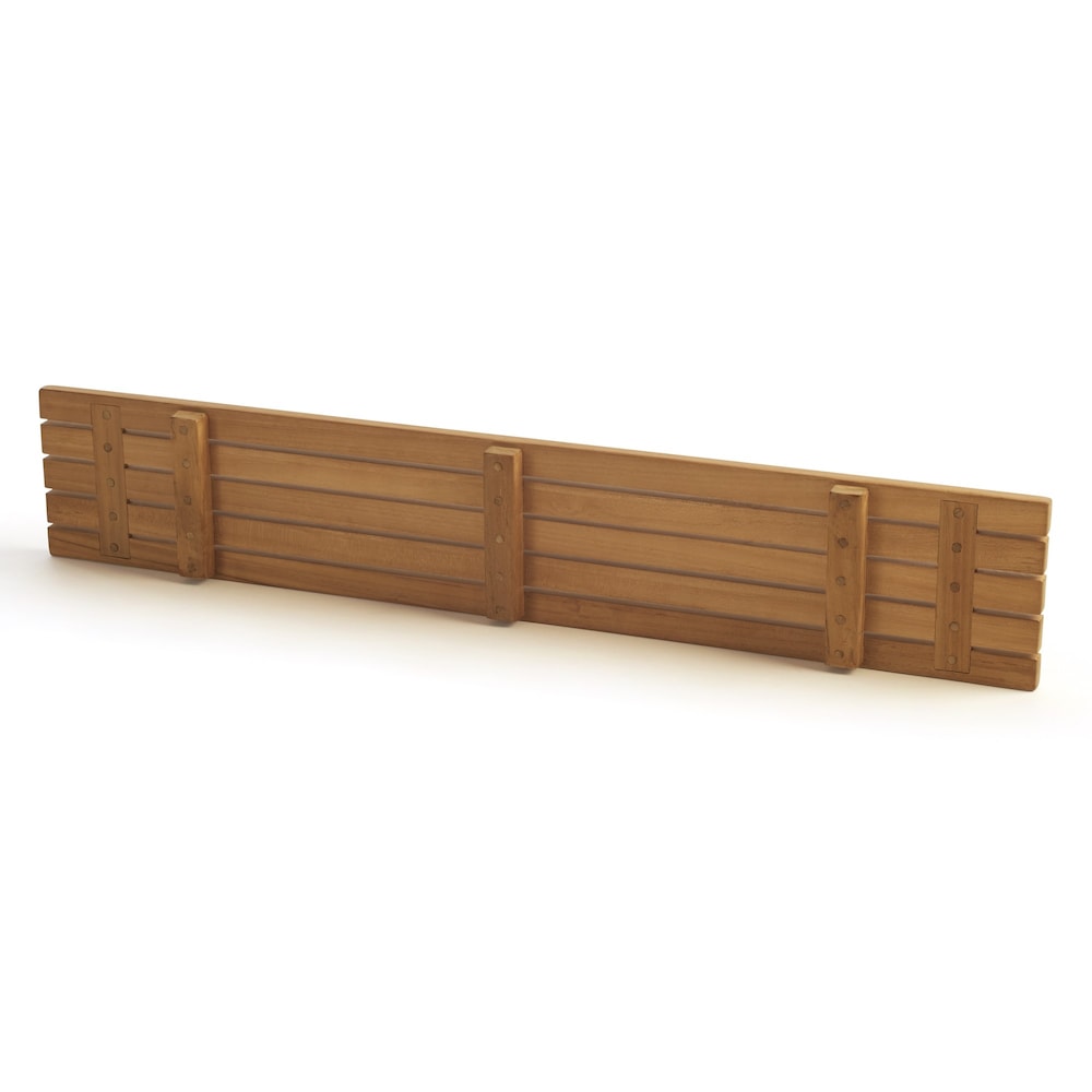 Fiji 34.50 inch Bathtub Seat Caddy with 5 Slats in Natural Teak