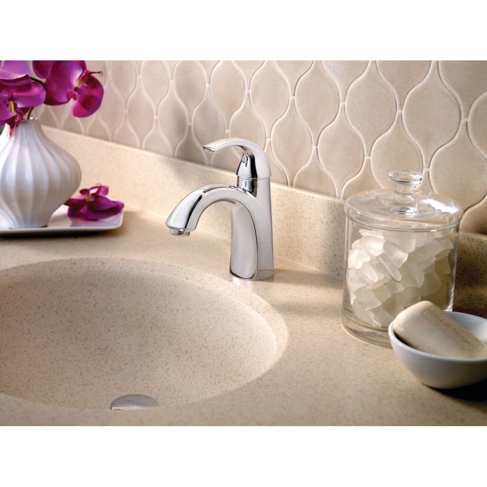 Selia Single Handle 1 or 3 Hole Polished Chrome Bathroom Sink Faucet/Tap