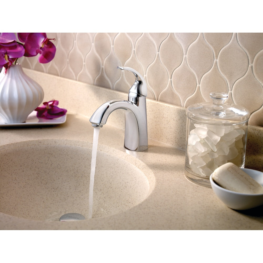 Selia Single Handle 1 or 3 Hole Polished Chrome Bathroom Sink Faucet/Tap