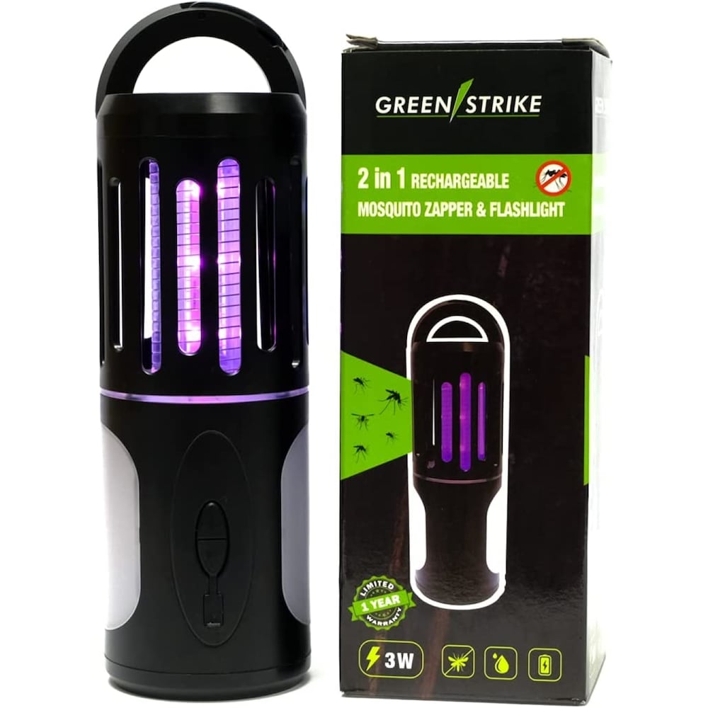2 In 1 Rechargeable Mosquito Zapper & Flashlight