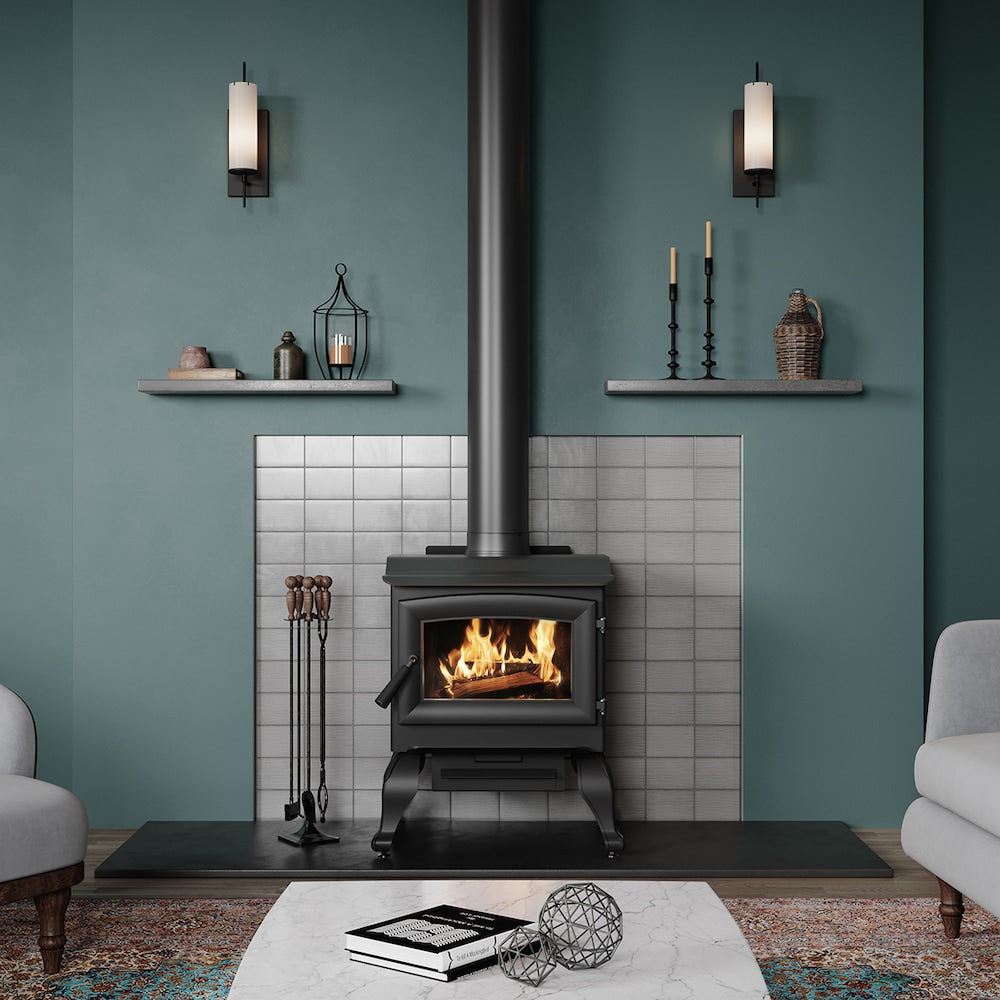 1,200 Sq. Ft. Wood Stove with Legs