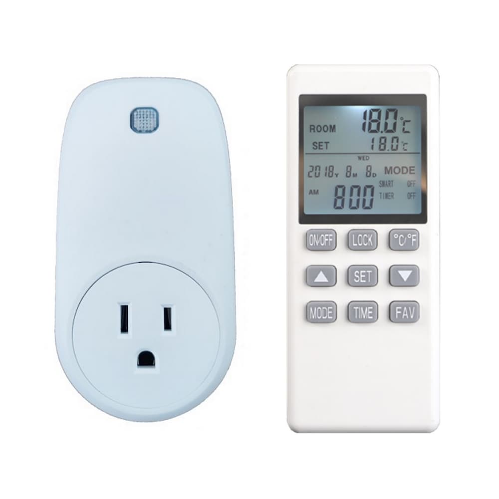 Thermostat enfichable Wexstar avec télécommande à affichage numérique