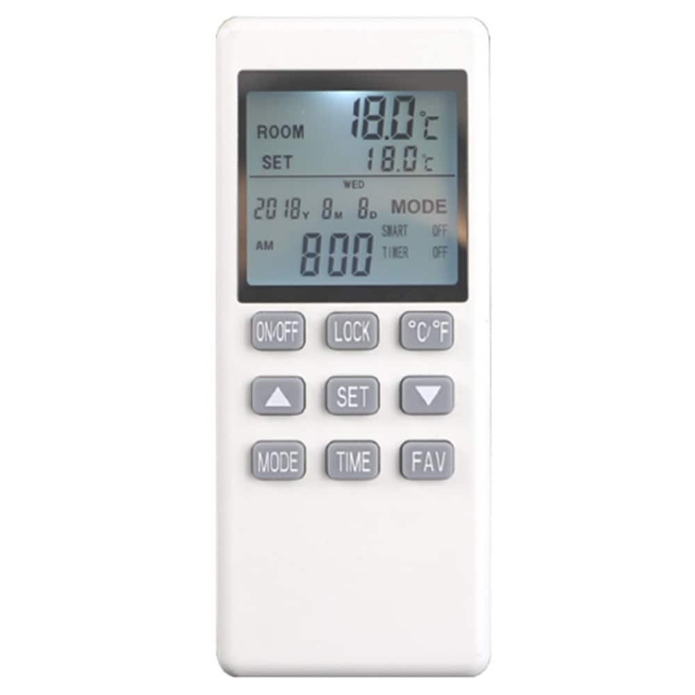 Thermostat enfichable Wexstar avec télécommande à affichage numérique