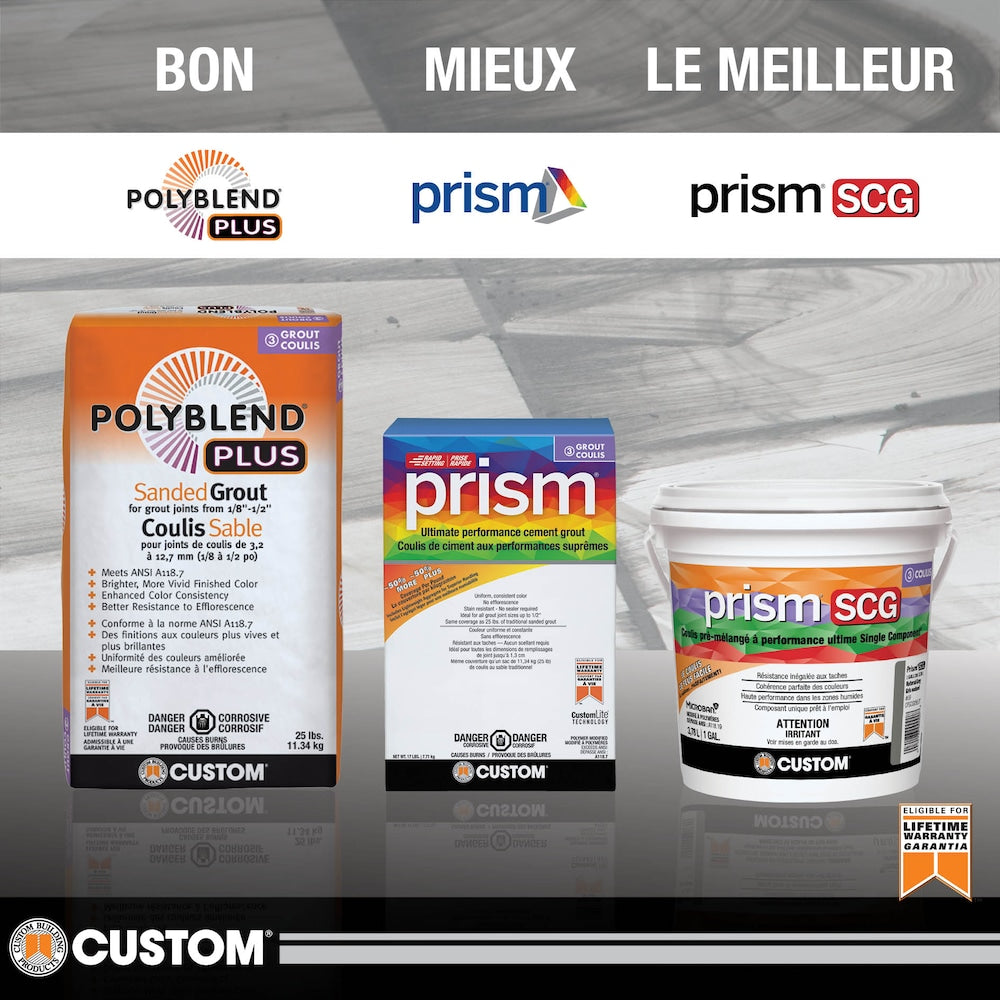 Coulis monocomposant Fusion Pro #115 Platinum 1 Qt.