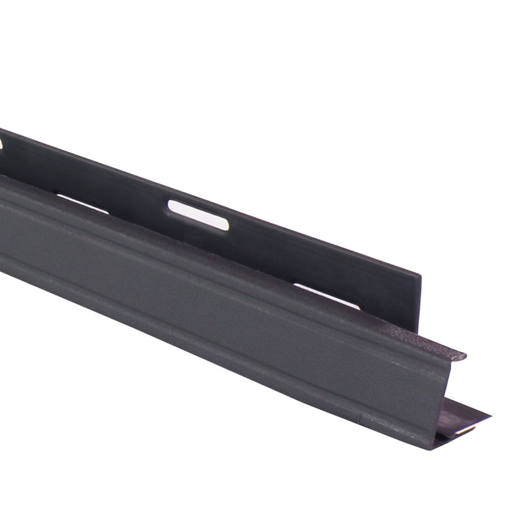 Moulure en polymère/canal en J NovikTrim Rockaway Gray 1,25 po x 72 po