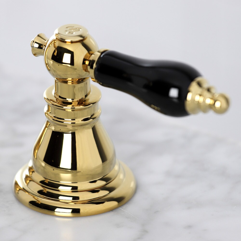 Duchess- Classic 8 inch Widespread 2-Handle Bathroom Faucet in Polished Brass