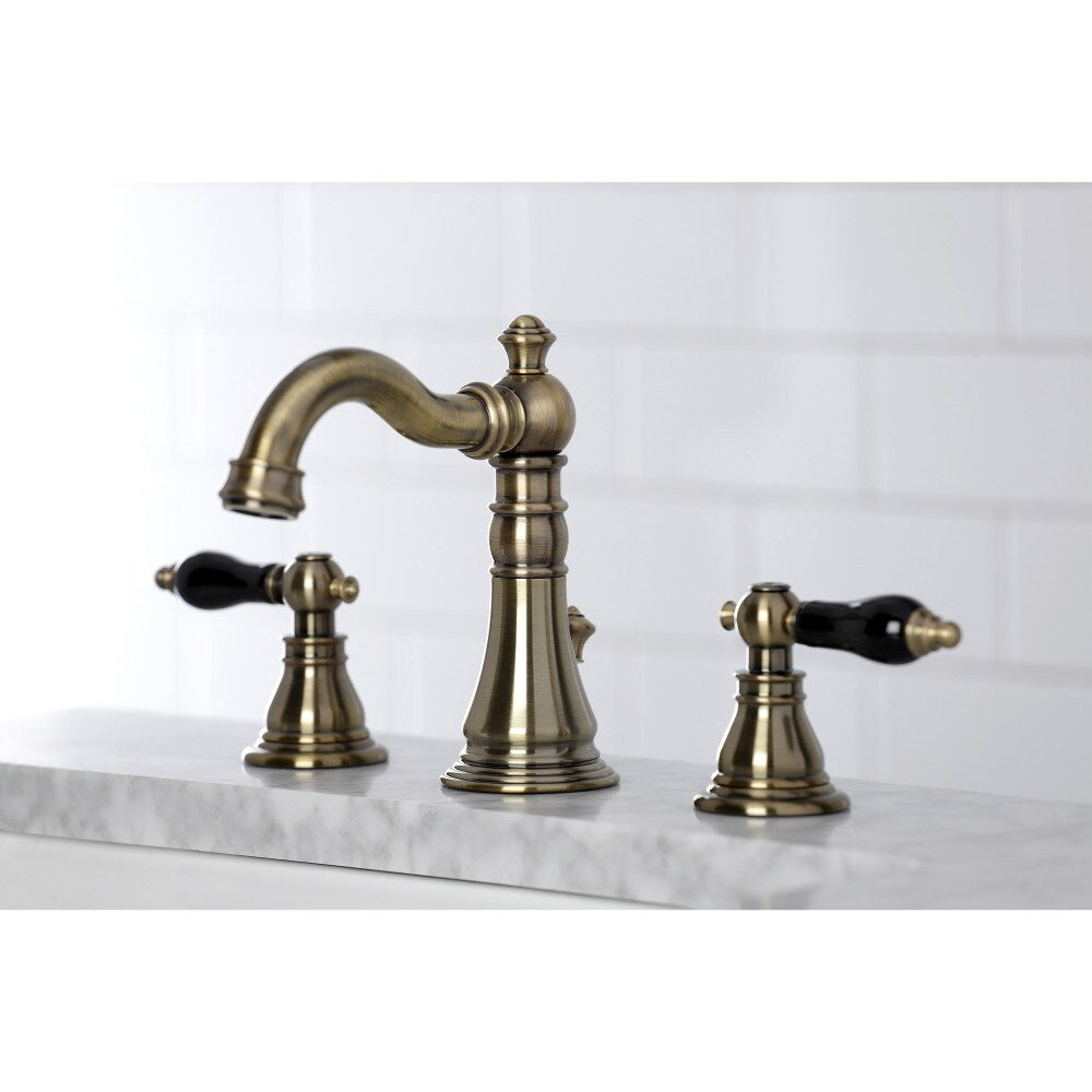 Duchesse - Robinet de salle de bain classique à 2 poignées de 8 pouces en laiton antique