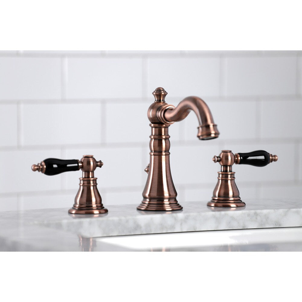 Duchess- Classic 8 inch Widespread 2-Handle Bathroom Faucet in Antique Copper