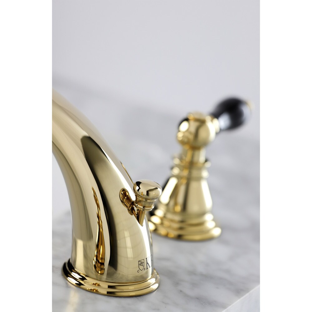 Duchess Classic 8 inch Widespread 2-Handle Bathroom Faucet in Polished Brass