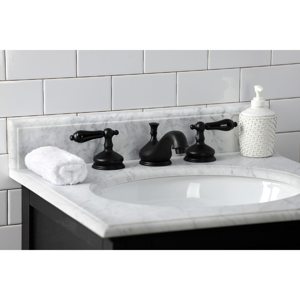 Duchess 8 inch Widespread 2-Handle Bathroom Faucet in Matte-Black