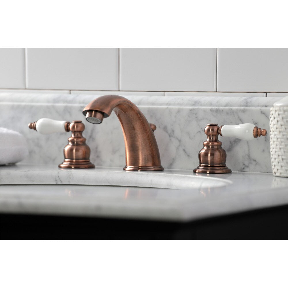 Magellan 8 inch Widespread 2-Handle Bathroom Faucet in Antique Copper