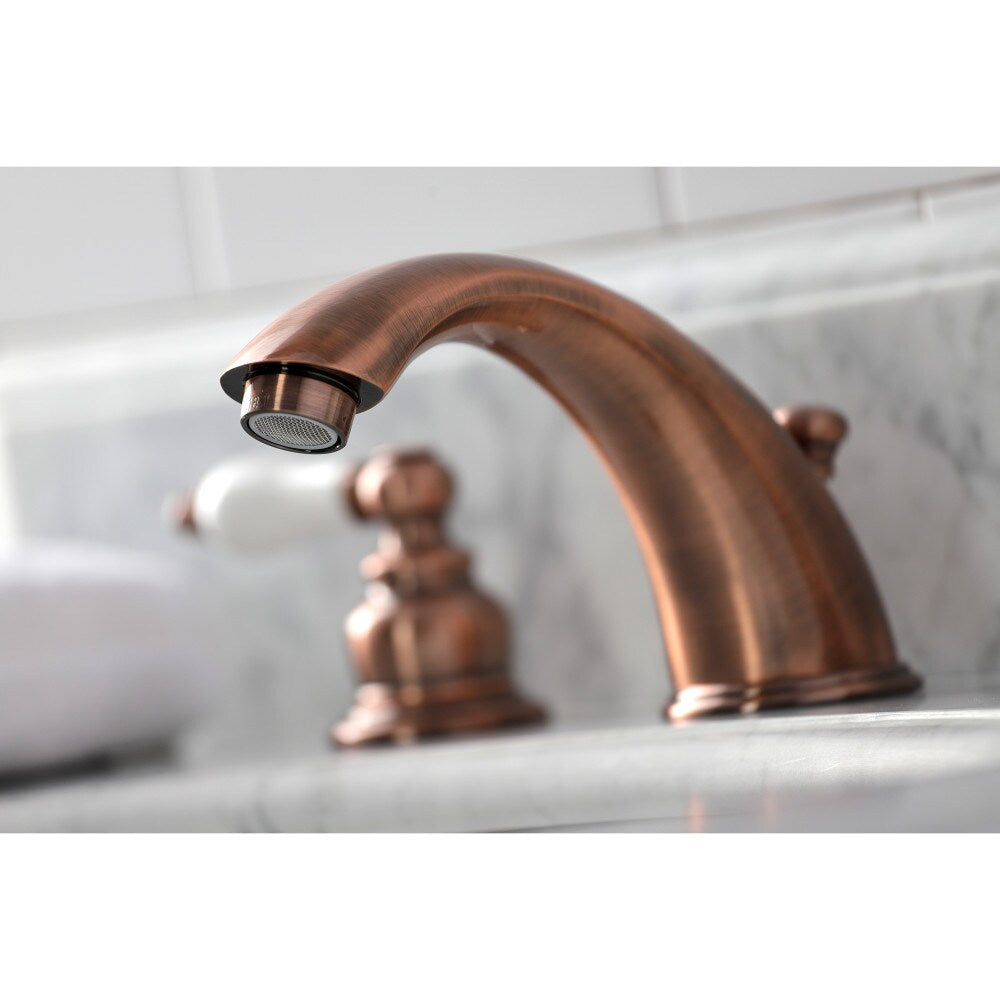 Magellan 8 inch Widespread 2-Handle Bathroom Faucet in Antique Copper