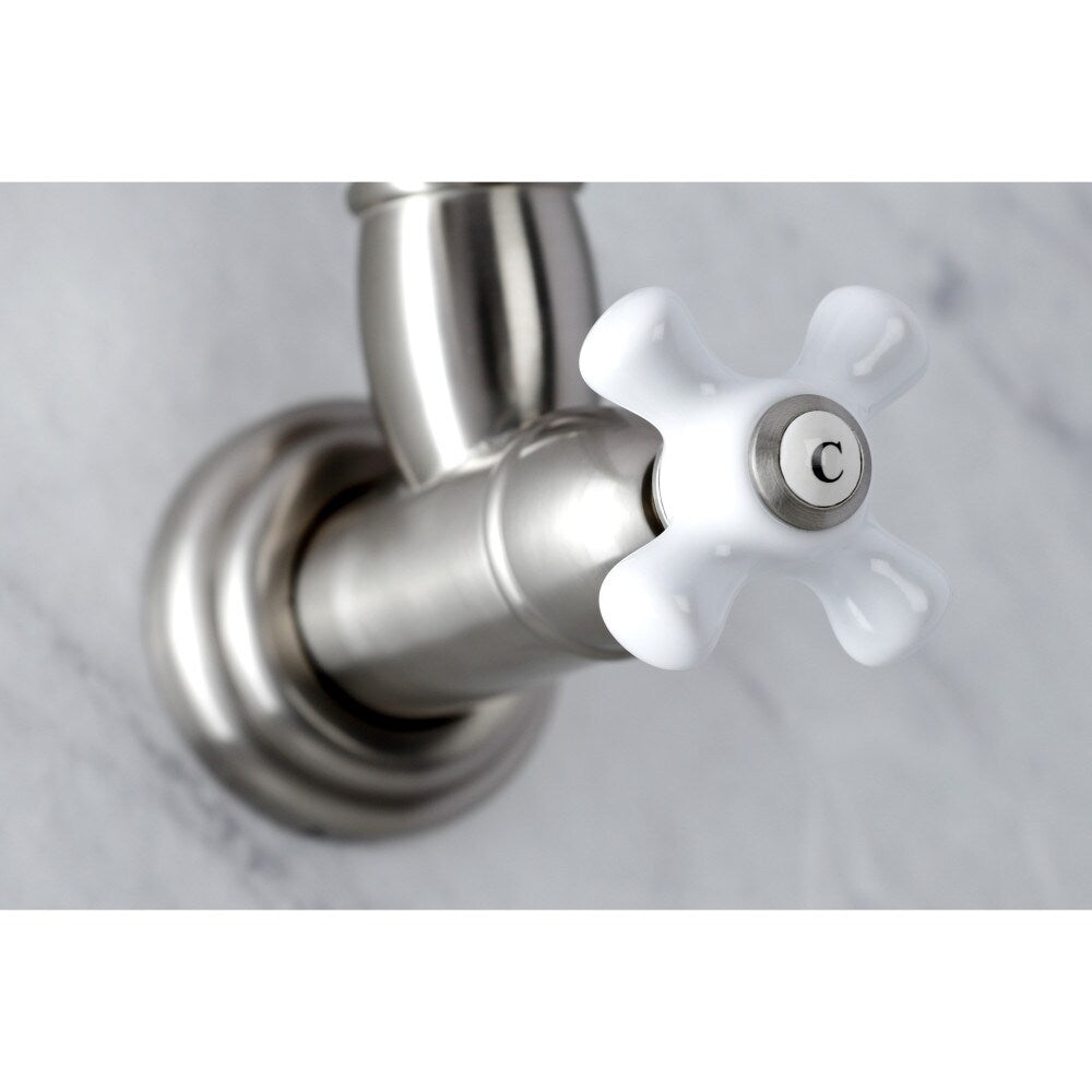 Restoration Wall Mounted Pot-Filler in Brushed Nickel