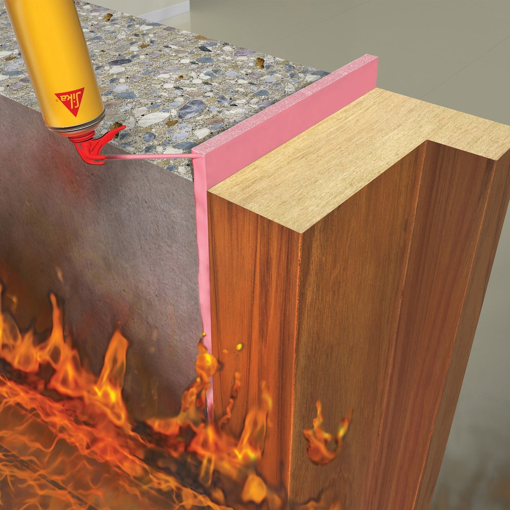 Sika Boom -130 FB, 16 oz, mousse expansive en polyuréthane résistante au feu, étanchéité contre la fumée et le gaz, 455 g