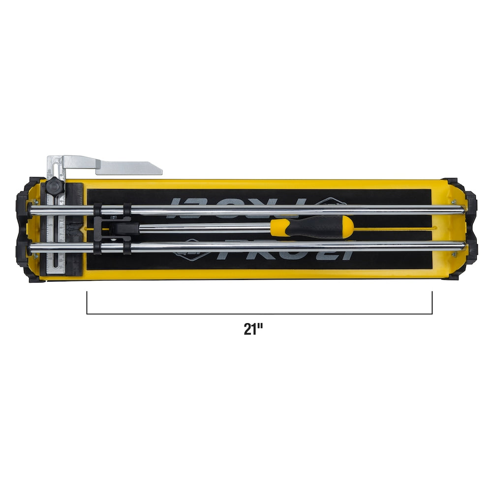 21 in. Professional Tile Cutter with 7/8 in. Titanium-Coated Tungsten Carbide Scoring Wheel