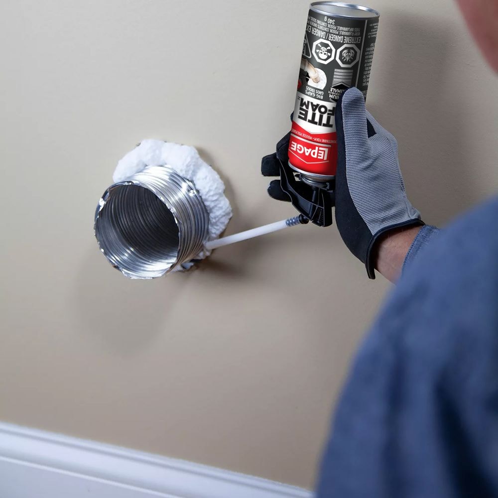 Mastic isolant en mousse pulvérisée Tite Foam Big Gaps, intérieur/extérieur, 340 g