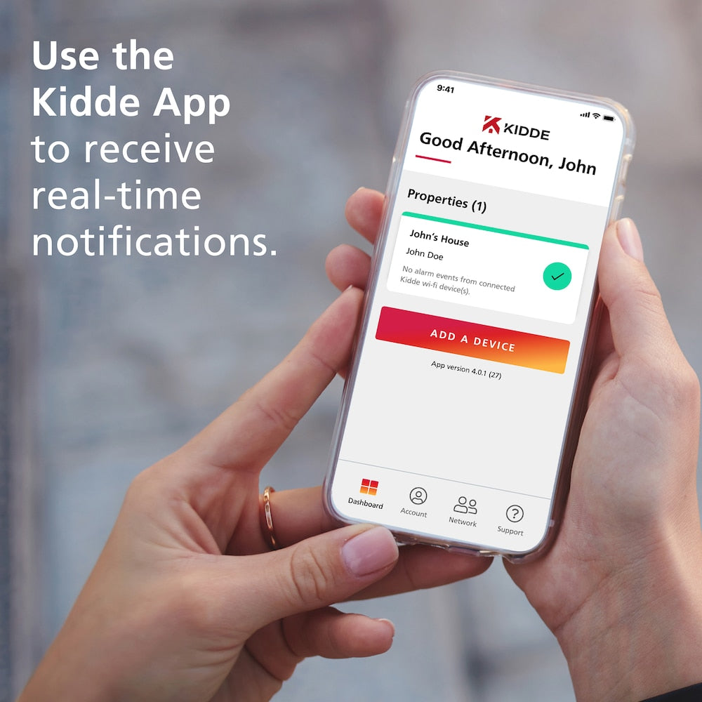 Kidde Plug-In Smart Carbon Monoxide Detector & Indoor Air Quality Monitor with 10-Year Battery
