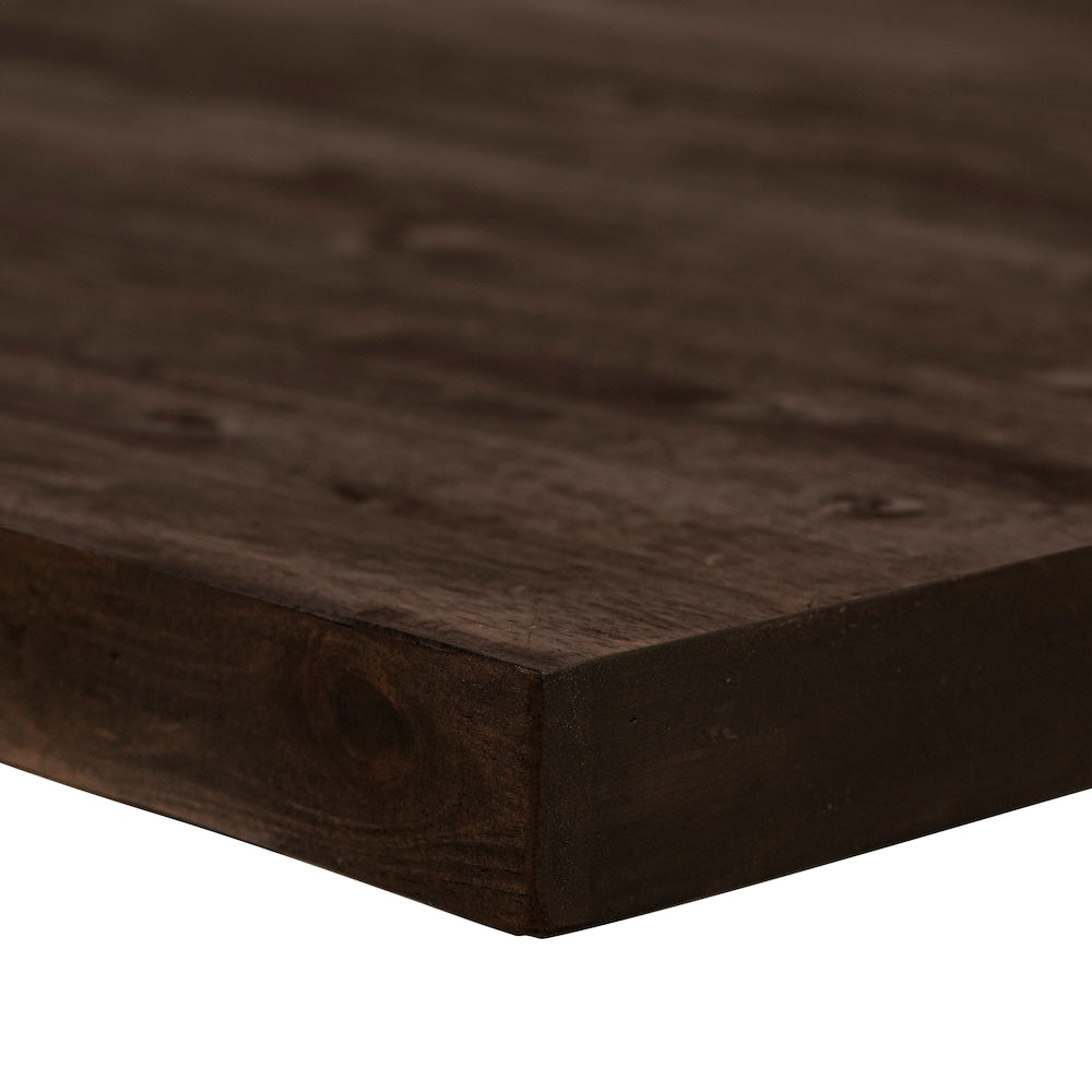 Finished Pre-Stained Acacia Finger Jointed Walnut 6 ft. x 25 in. x 1.5 in. Butcher Block Countertop