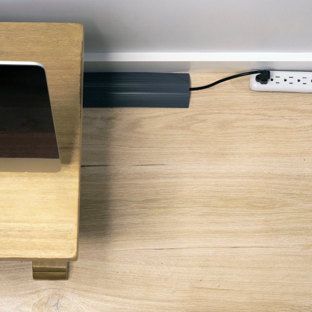 Protecteur de cordon Cable Man 3 pouces x 5 pieds, gris