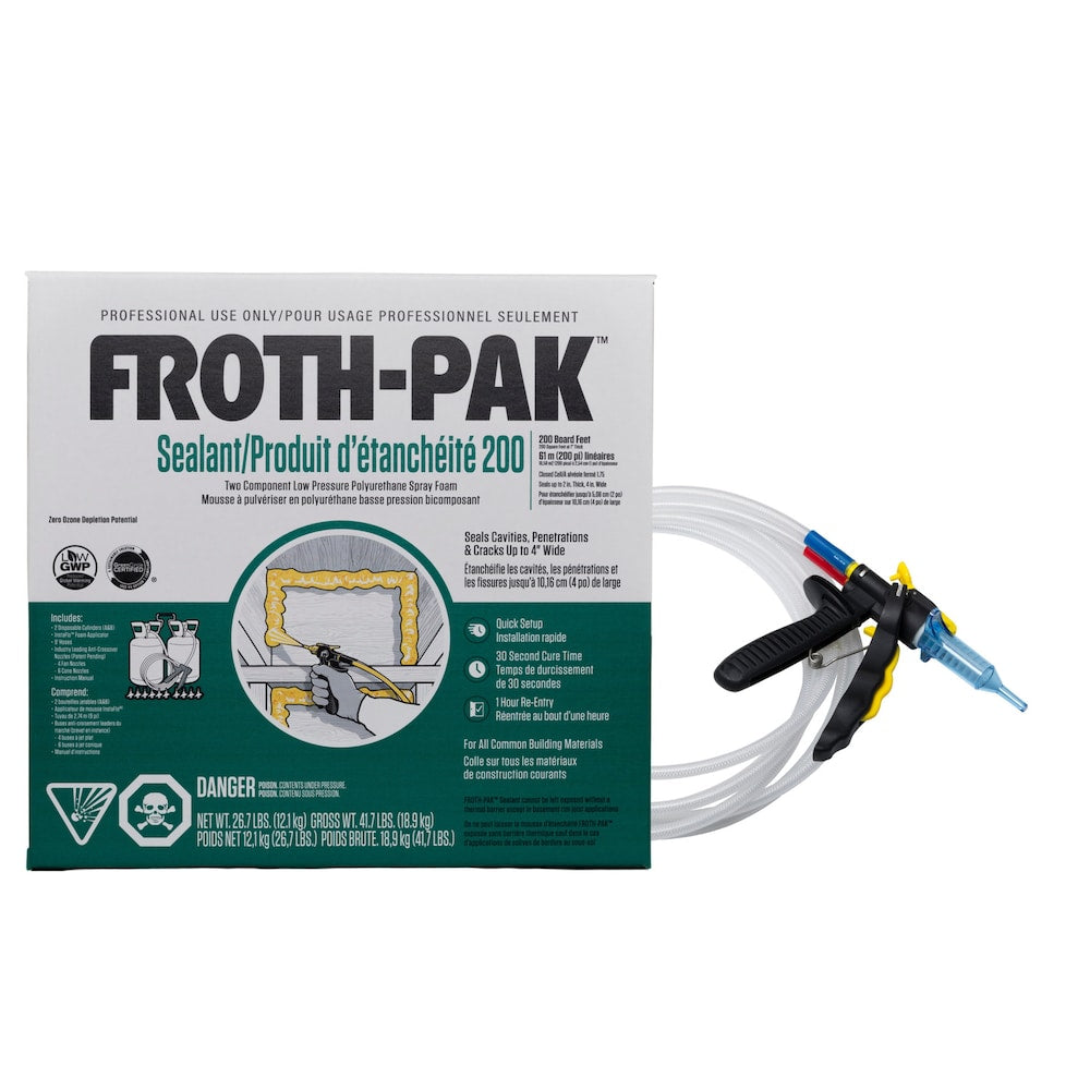 200 Low GWP Spray Foam Sealant Kit