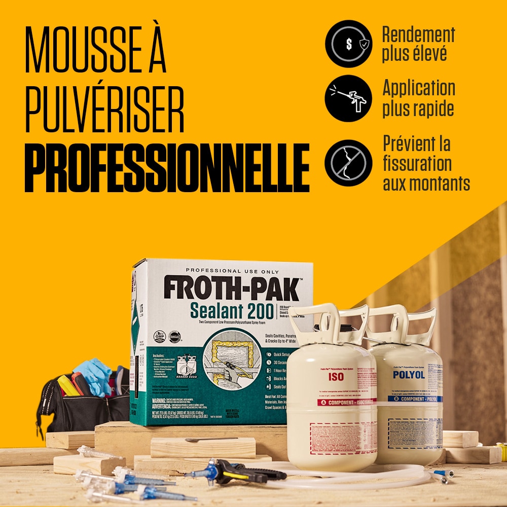 200 Low GWP Spray Foam Sealant Kit