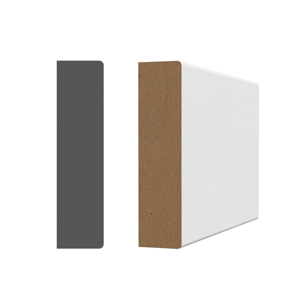 MDF apprêté blanc 5/8" x 2" x 96" BOÎTIER PRO-PACK