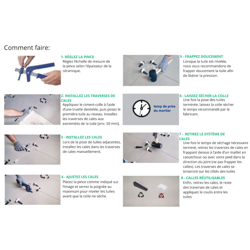 LS CLASSIC - Ergonomic Tile Pliers (1 piece)