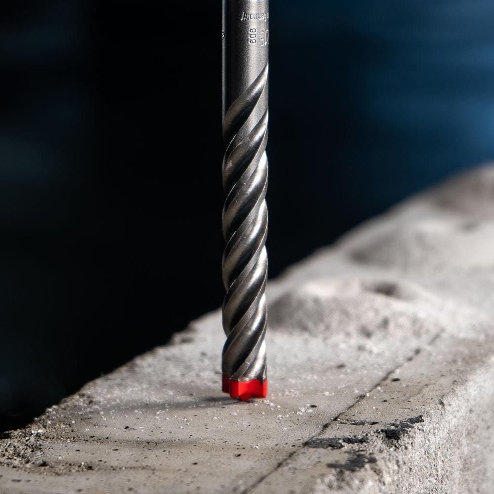 Rebar Demon 9/16 x 31 x 36 in. SDS-Max 4C Full Carbide Head Hammer Bit for Concrete/Rebar Drilling