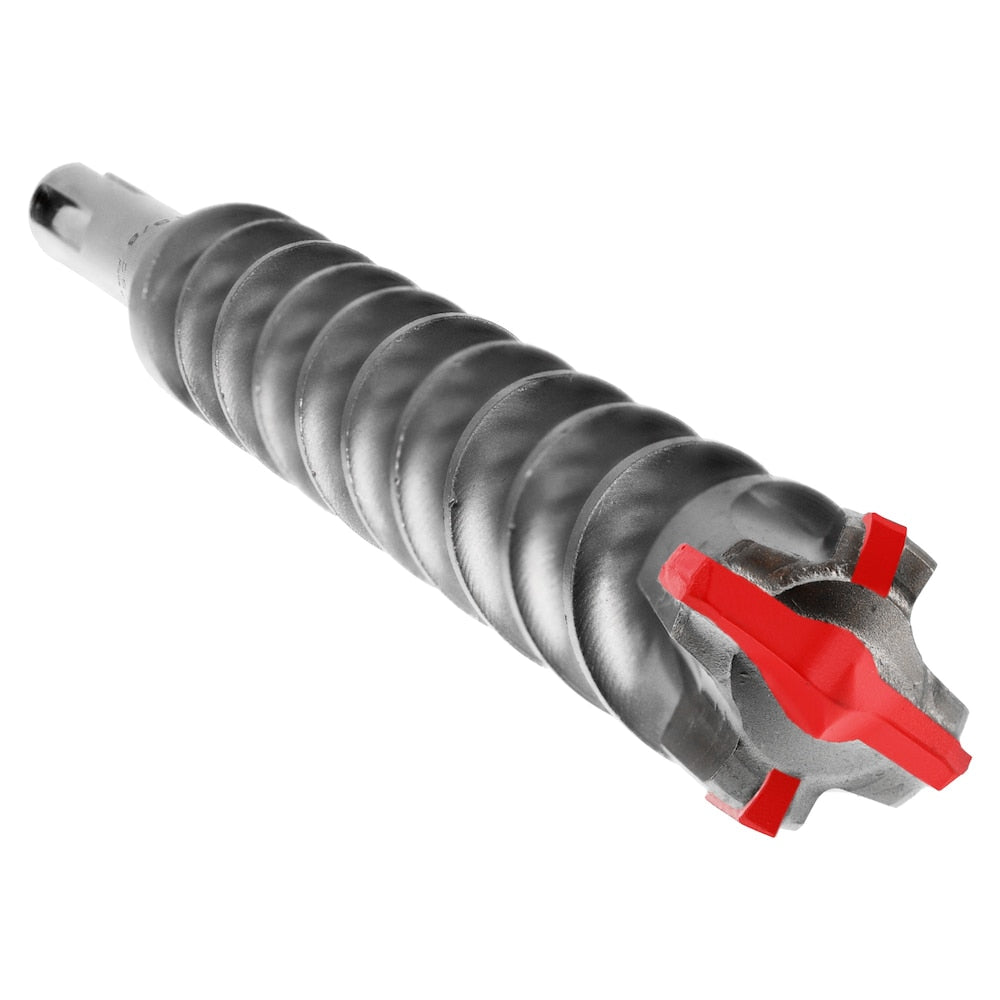 Rebar Demon 1-3/8 x 24 x 29 in. SDS-Max 4-Cutter Hammer Drill Bit for Concrete/Rebar Drilling