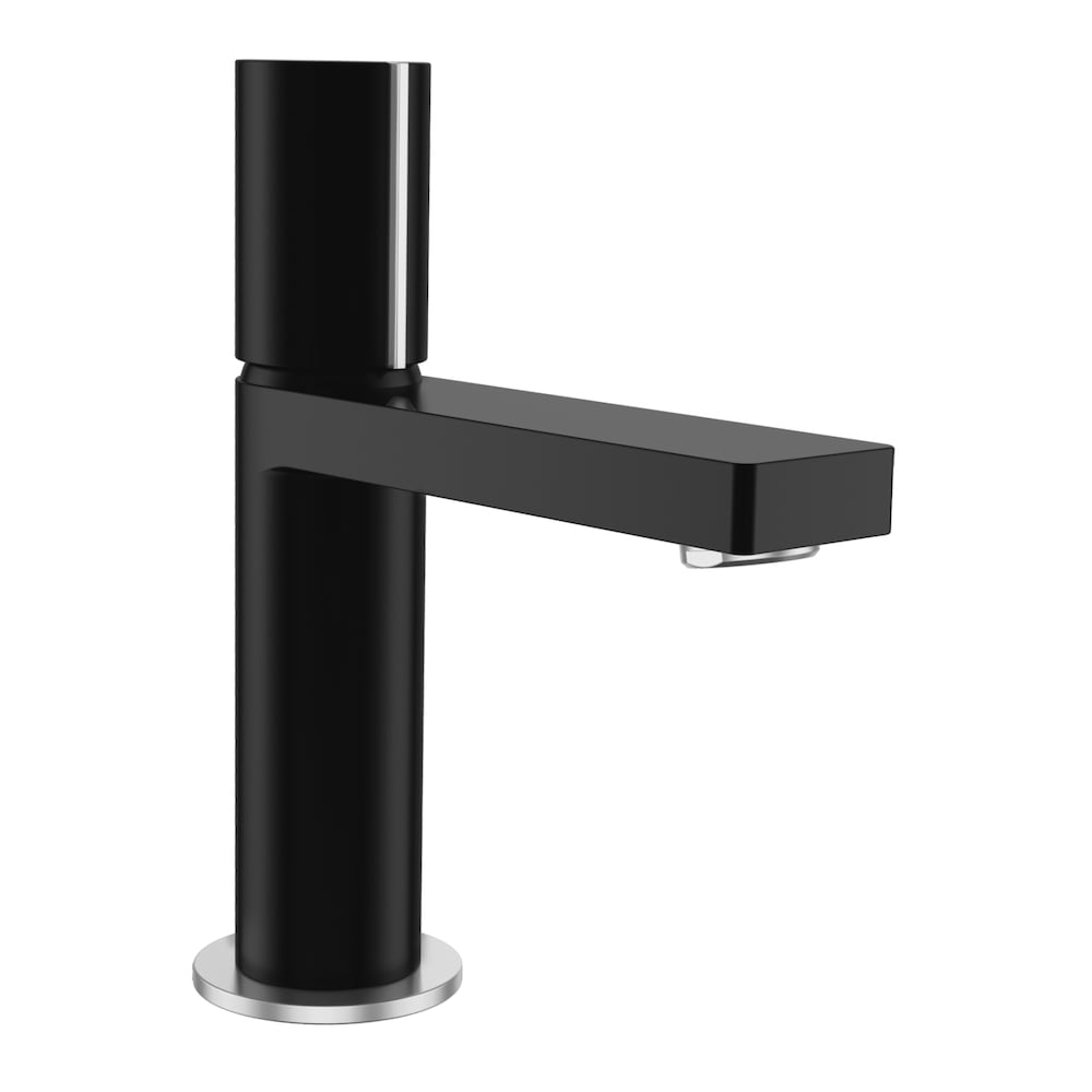 Romancia Single Hole Single Handle Bathroom Basin Faucet in Matte Black