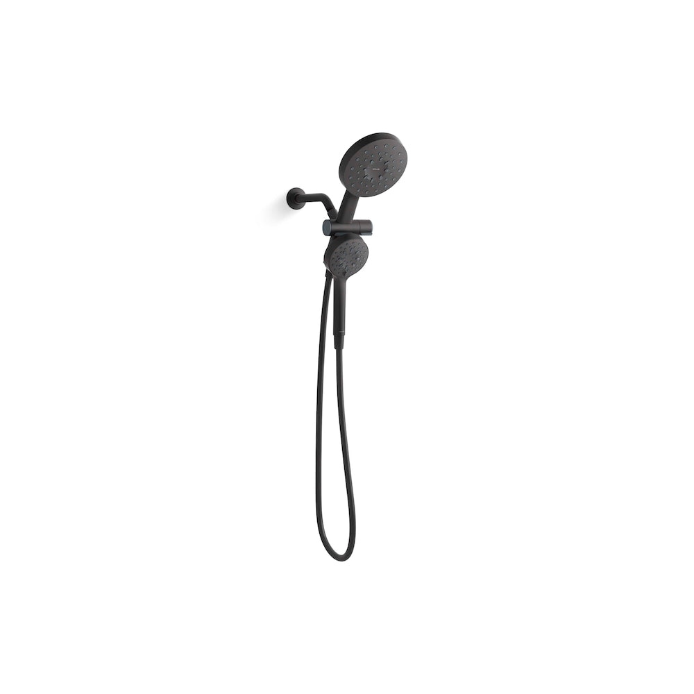 Ensemble de douche combiné 3 en 1 Viron, 1,75 gpm en noir mat