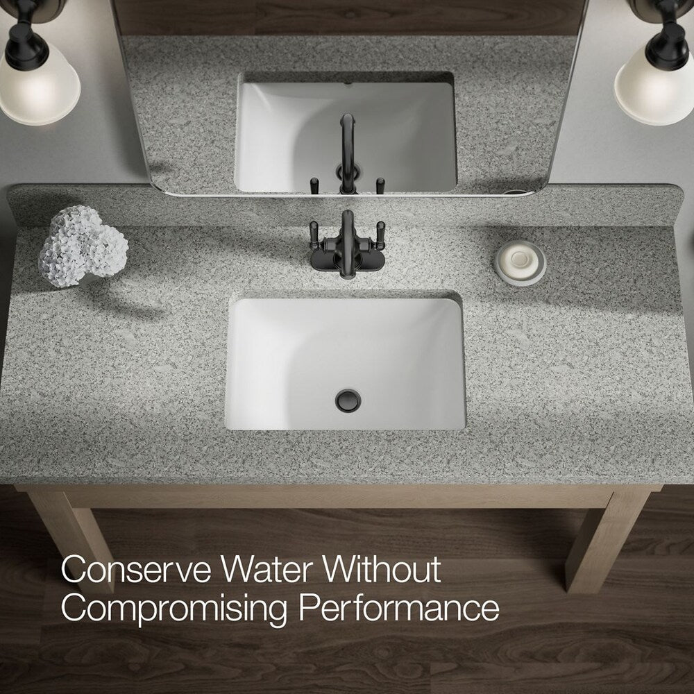 Robinet de lavabo de salle de bain monobloc Capilano en noir mat