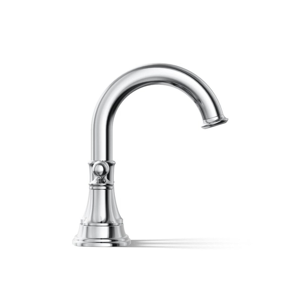 Robinet de lavabo de salle de bain central Capilano en chrome poli