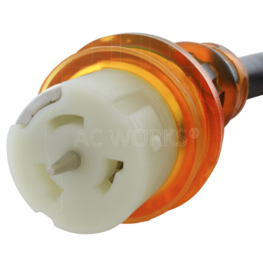 10ft 50A Generator Transfer Switch Power Cord With Power Indicator