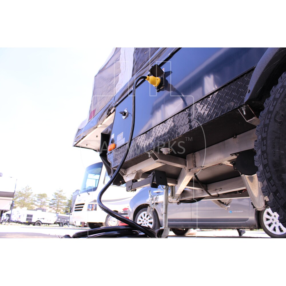 Cordon d'alimentation amovible RV 50 A de 15 pieds avec indicateur d'alimentation